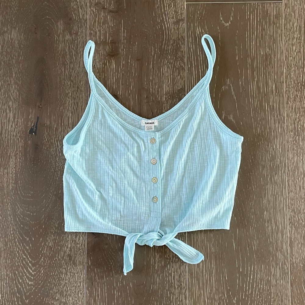Garage Cropped Tank NWOT